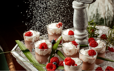 Chocolat suisse dessert traiteur : fondants, mousses