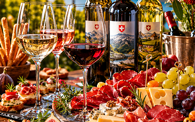 Vins suisses réception traiteur : guide des cépages et